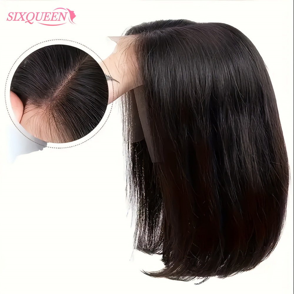 Lace Front Wig - باروكات بدون صمغ شعر بشري تم