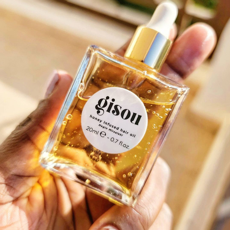 Hair Care Gisou - زيت شعر جديد مملوء بالعسل من