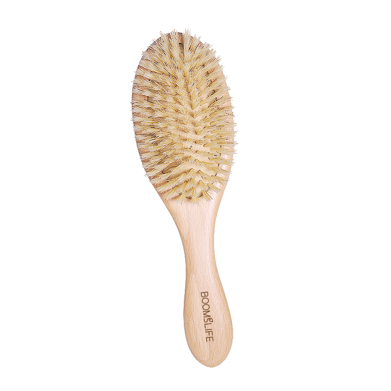 Hair Care Names - فرشاة شعر ناعمة مخصصة بشعيرات الخنزير