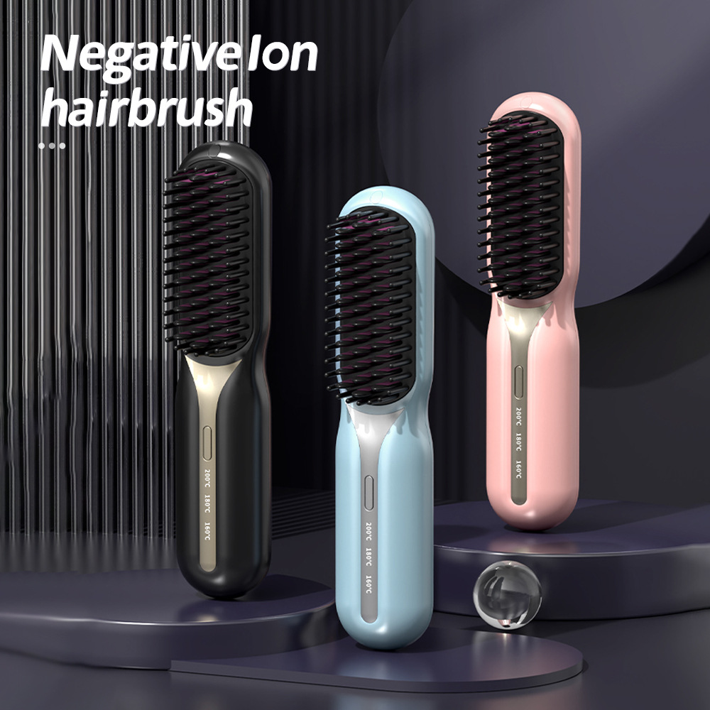 Hair Care Good Hair - مشط تمليس الشعر الصغير المحمول القابل