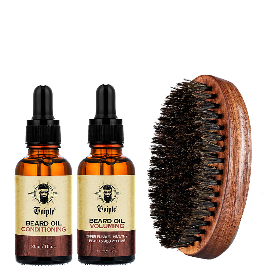 Hair Care Naturally - 3 قطعة زيت العناية باللحية الطبيعية