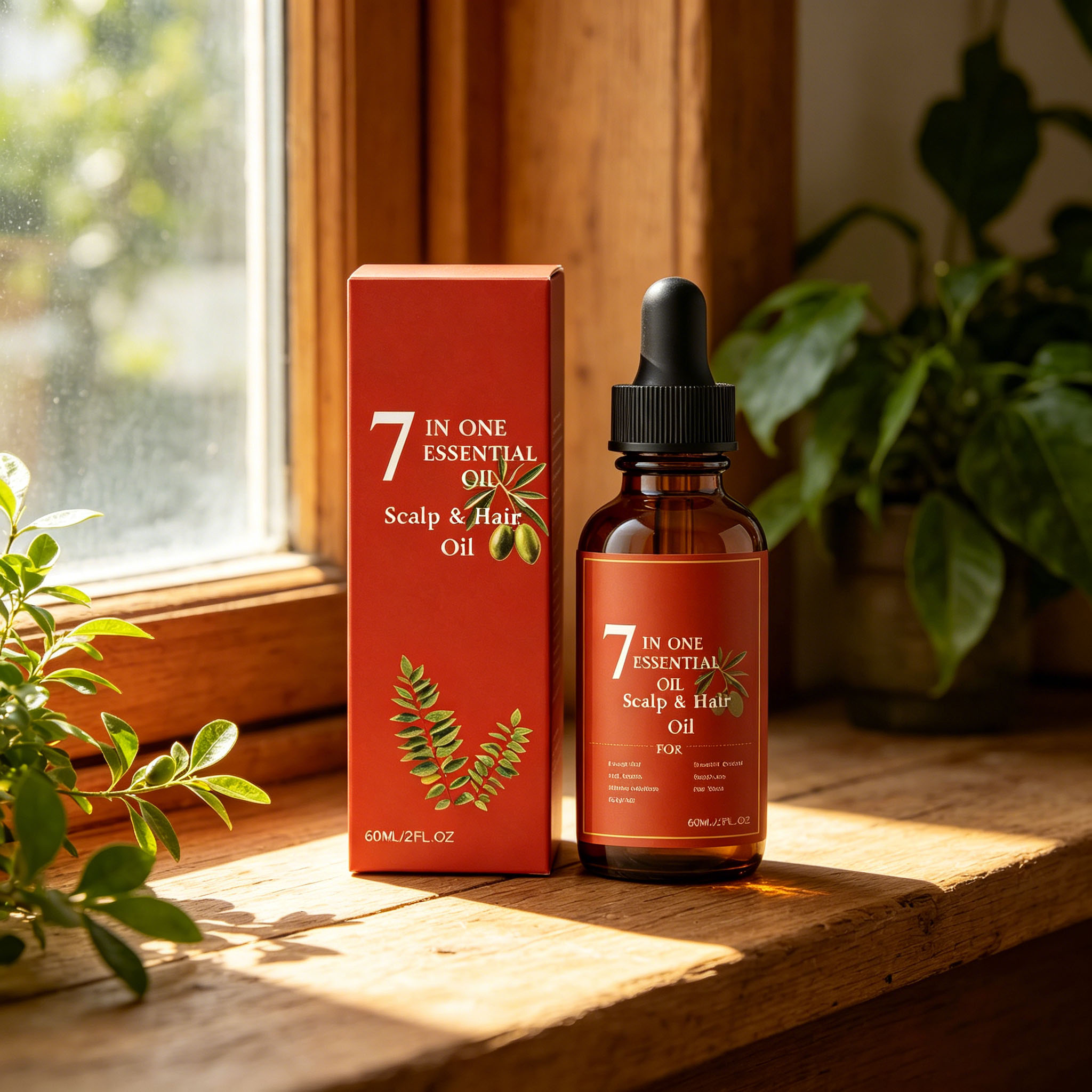 زيت أساسي للعناية بالشعر يحسن  - مراجعة Hair Care Natural وسعره