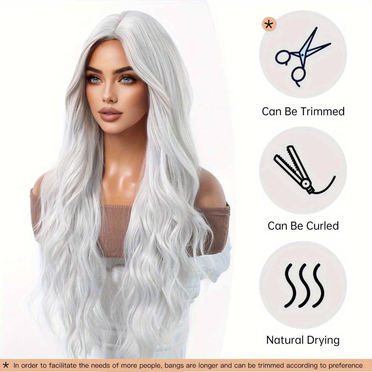 شعر مستعار من الألياف الاصطناع - مراجعة Hair Care Natural وسعره