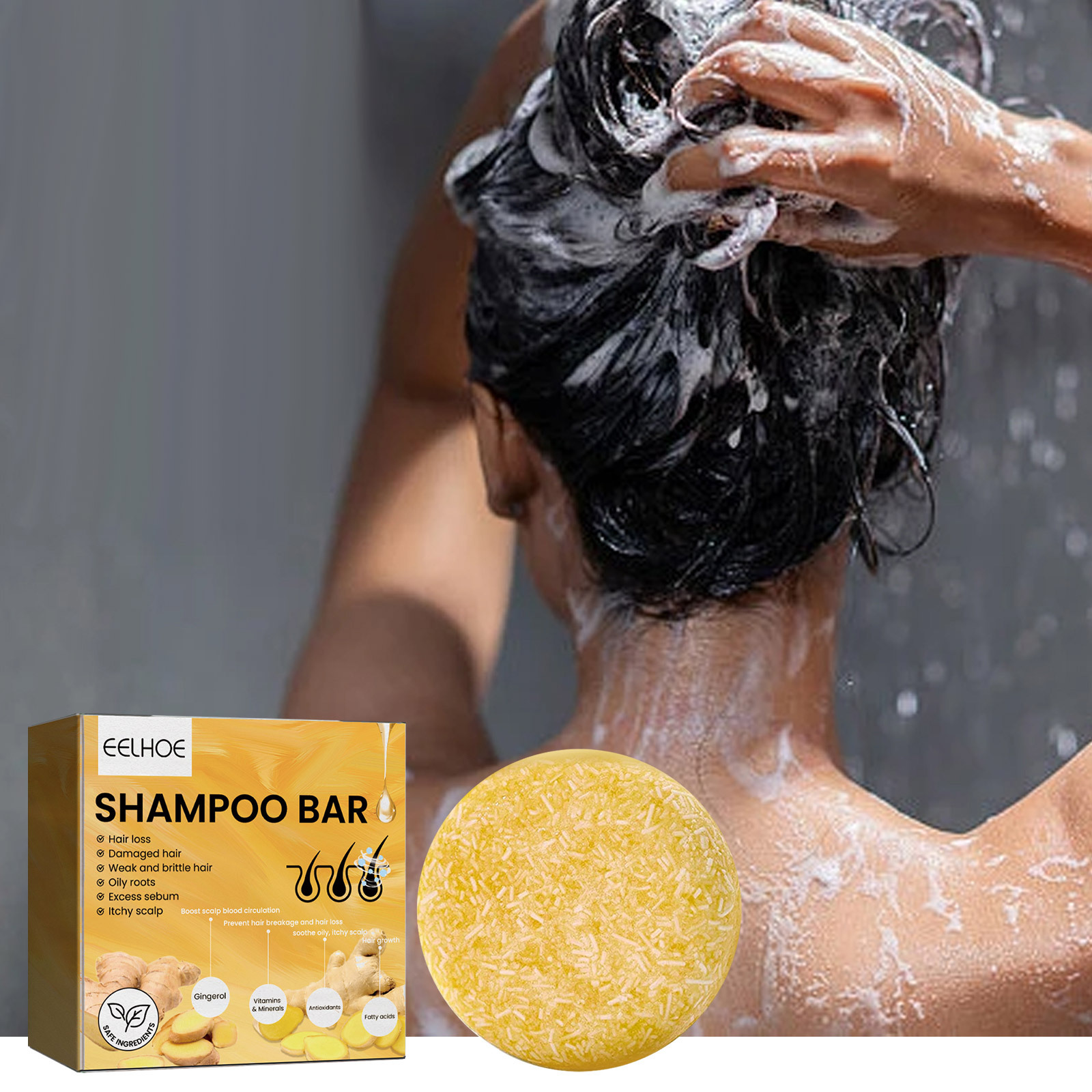 شامبو طبيعي بالزنجبيل لتقوية ا - مراجعة Hair Care Natural وسعره