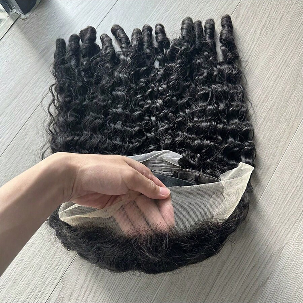 شعر مستعار بشري مجعد بورمي، شع - مراجعة Lace Front Wig وسعره