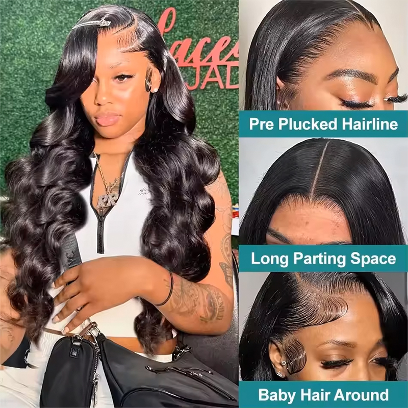 باروكة شعر بشري طبيعي أسود بكث - مراجعة Lace Front Wig وسعره