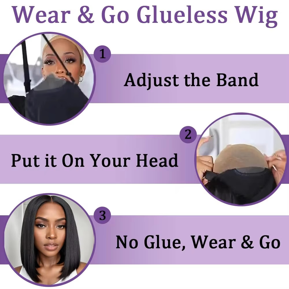 باروكات بدون صمغ شعر بشري تم ق - مراجعة Lace Front Wig وسعره