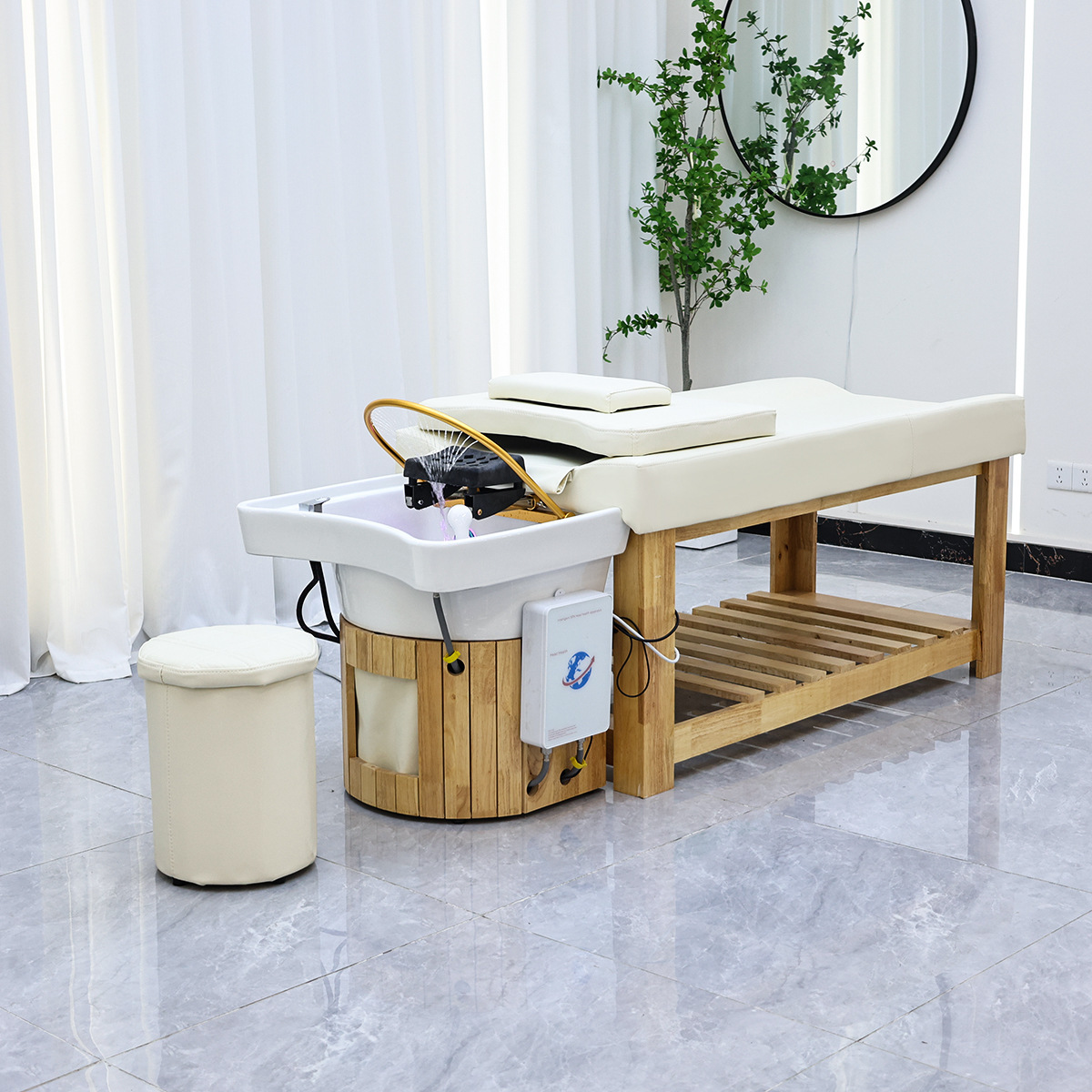 سرير شامبو للعلاج بالرأس من ال - مراجعة Hair Care Wella وسعره