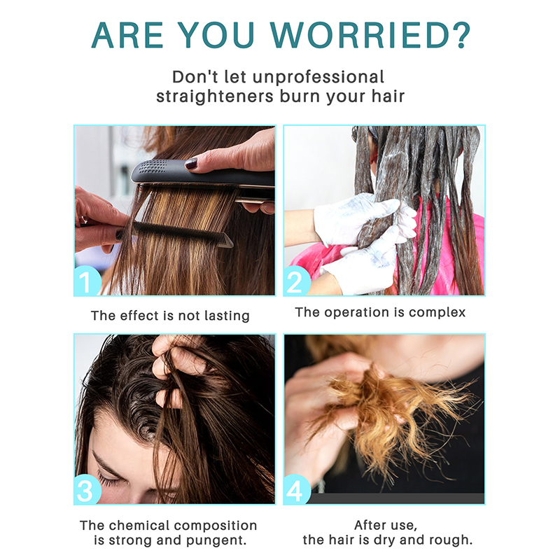 5 قطعة الكيراتين المهنية تنعيم - مراجعة Hair Care Natural Ingredients وسعره
