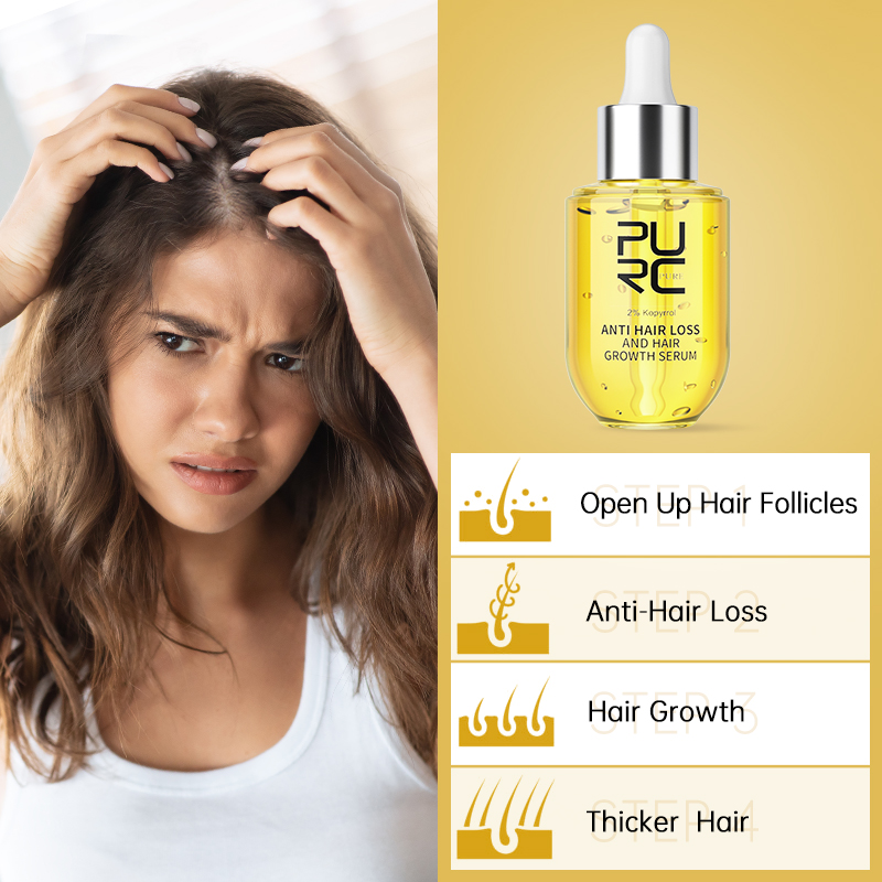 PURC الزنجبيل منتجات نمو الشعر - مراجعة Hair Care Herbal Products وسعره