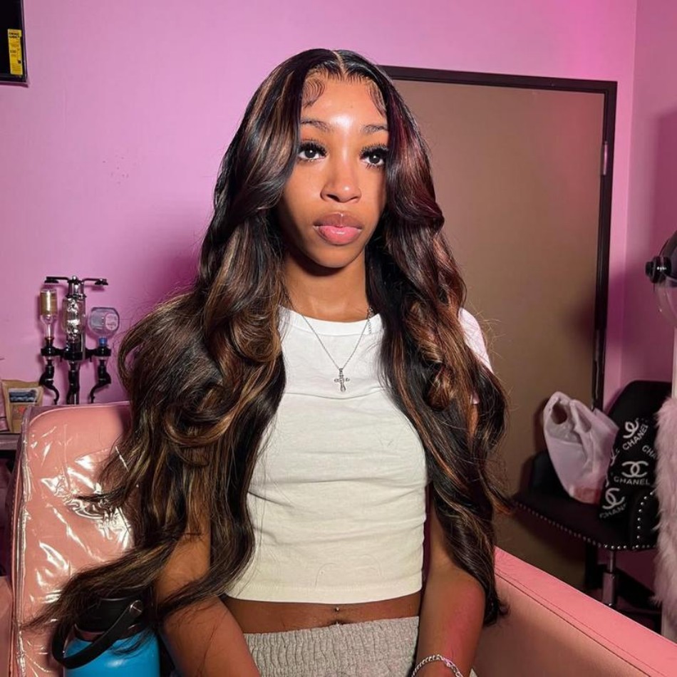 شعر مستعار بشري مموج P1B30 بتص - مراجعة Lace Front Wig وسعره