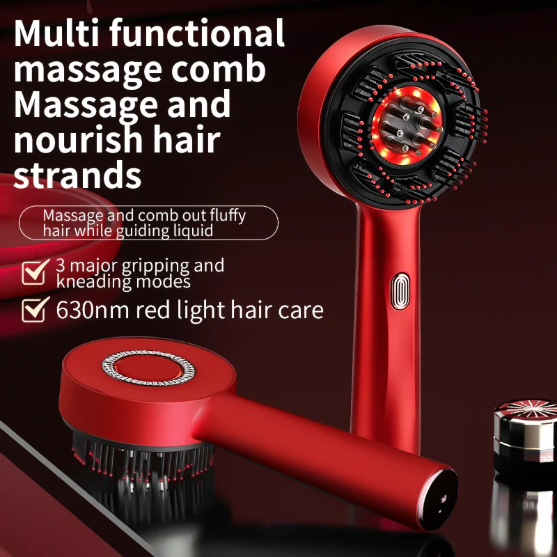 مشط تدليك كهربائي محمول لفروة  - مراجعة Hair Care Growth وسعره