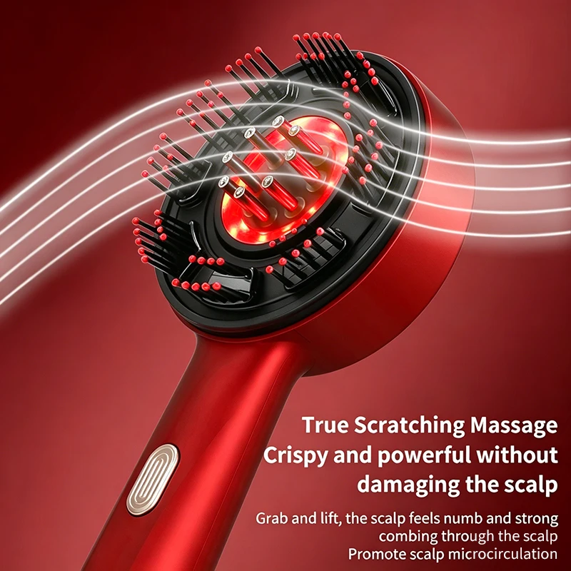 مشط تدليك كهربائي محمول لفروة  - مراجعة Hair Care Growth وسعره
