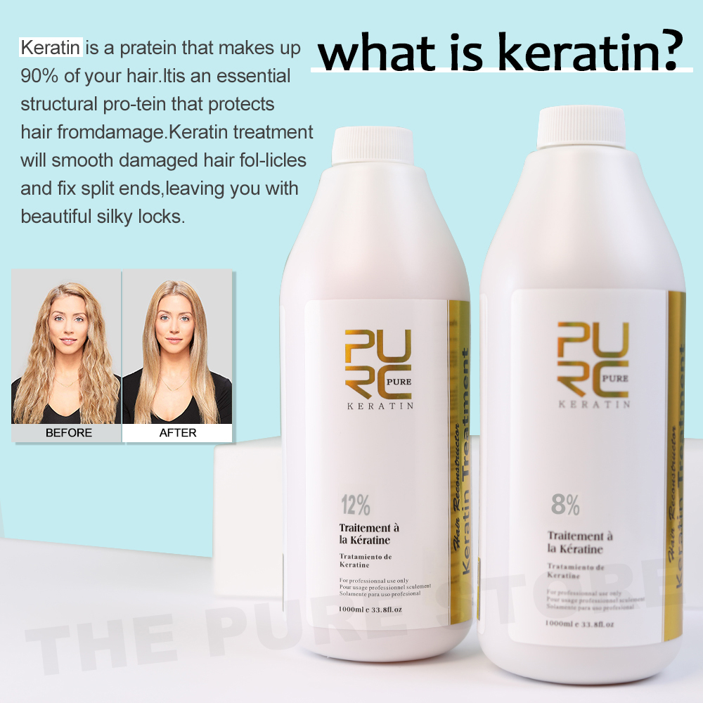 PURC 12% كيراتين تنعيم علاج ال - مراجعة Hair Care Nutrition وسعره