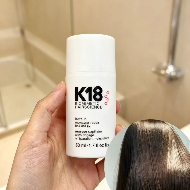 قناع الشعر الجزيئي K18 الساخن  - مراجعة Hair Care Natural وسعره