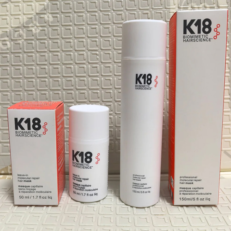 قناع الشعر الجزيئي K18 الساخن  - مراجعة Hair Care Natural وسعره
