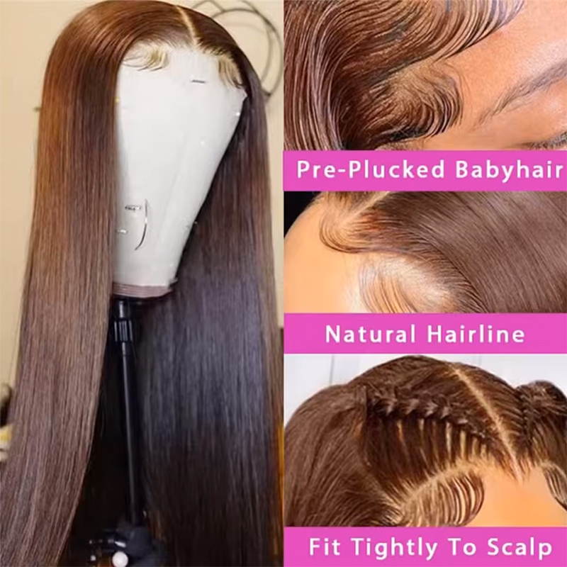باروكة شعر بشري مستقيمة بلون ب - مراجعة Lace Front Wig وسعره