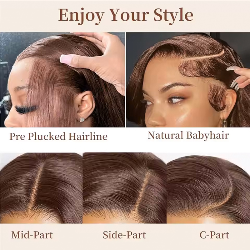 باروكة شعر بشري مستقيمة بلون ب - مراجعة Lace Front Wig وسعره